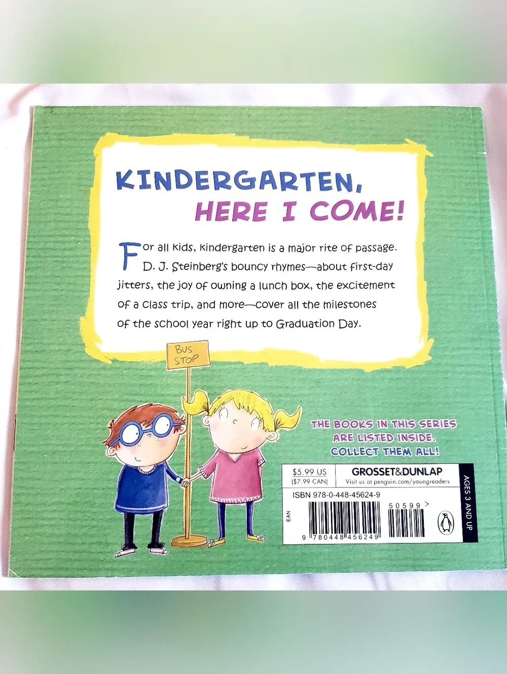 Kindergarten Here I Come Book